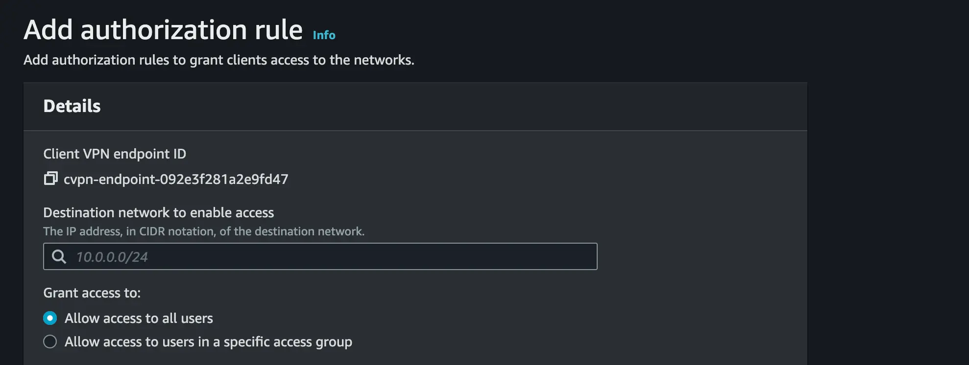 Setup AWS VPN Endpoint 8 