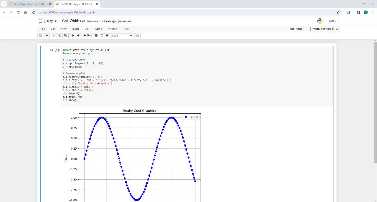 Jupyter Normal Width