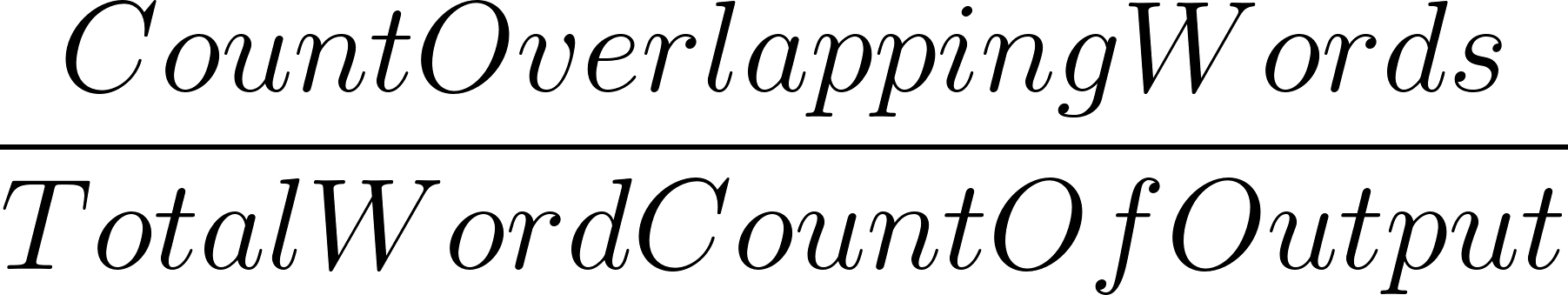 N-Gram Metrics