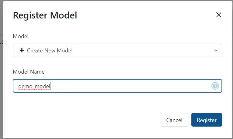 register a production model 1 - MLFlow