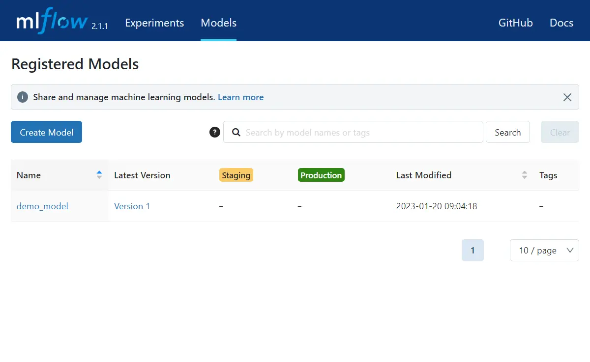 register a production model 2 - MLFlow